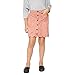 Mrignt Big Girls Casual Skirt with Metal Button