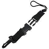 Scuba Choice Scuba Diving Dive Black Lanyard Clip