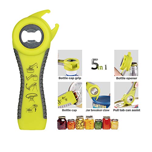 image for Maxracy Premium All-in-one Bottle Can Lid Twist Gripper Ideal for Seni