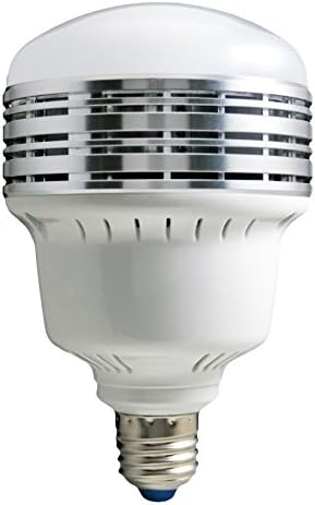 LED Photography Video Light Bulb Dimmable Remote Control 225 watts 50,000 Hour Life CRI:90 E26/27 Base Color Temp 5600-6000k by PBL