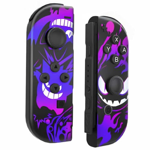 EYZPWE Controller for Nintendo Switch Controller, Swithc Controllers for Switch/Lite/OLED, with Double Vibration/Motion Control/Wake-Up/Screenshot Function