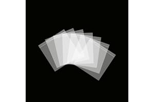 RKZCT 2" x 2" Plastic Bags, 500 pcs Mini Baggies, Clear Small Zip lock Bag, Resealable Zipper Poly Bags for Jewelry Supplies, Small Business, Storage, Candy Bags