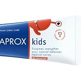 CuraproxToothpaste Kids 950, Strawberry Toothpaste for Children 0+ Years with Mild Strawberry Flavour, 60ml - SLS Free, Microplastic Free &amp; Triclosan Free (Pack of 1)