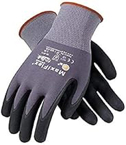 MaxiFlex PIP 34-874/M Maxi Flex Ultimate 34874 Foam Nitrile Palm Coated Gloves, Gray, Medium (Pack of 12)