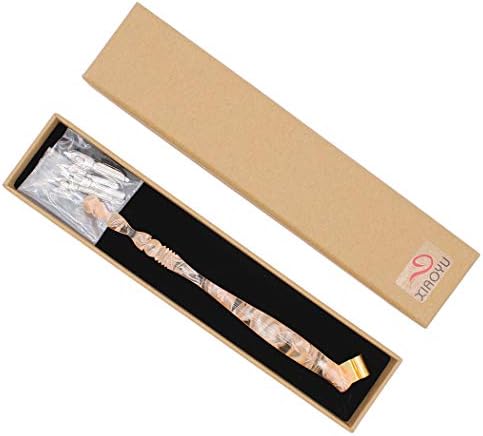 Xiaoyu カリグラフィー斜めペンホルダー 英語カリグラフィーペンペン先ホルダー 樹脂ディップペンハンドルペン先ホルダー フラットペン先5本付き B07w7jbfqk 5 384円 人気海外一番 100 品質保証 全品送料無料 即日出荷 Sale開催中