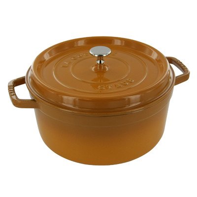 Staub Round Cocotte - Saffron - 4QT