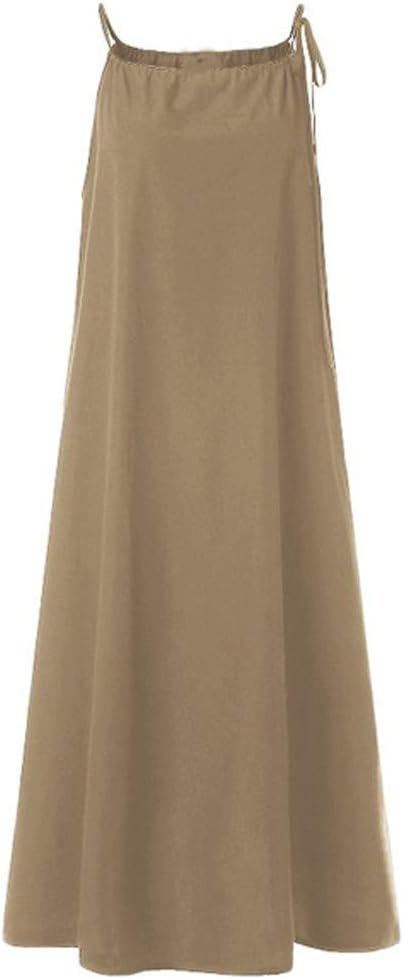 dungaree cotton dress