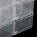 Tinksky Jewelry Organizer Storage Container with Removable Dividers 3-Layer 18-Grid (Transparent)