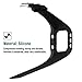 Feskio For Polar A300 Smart Watch Fitness Tracker Replacement Watchband Soft Silicone Rubber Watch Band Wrist Strap Case for Polar A300 Smart Watch (Band Only,No Tracker)
