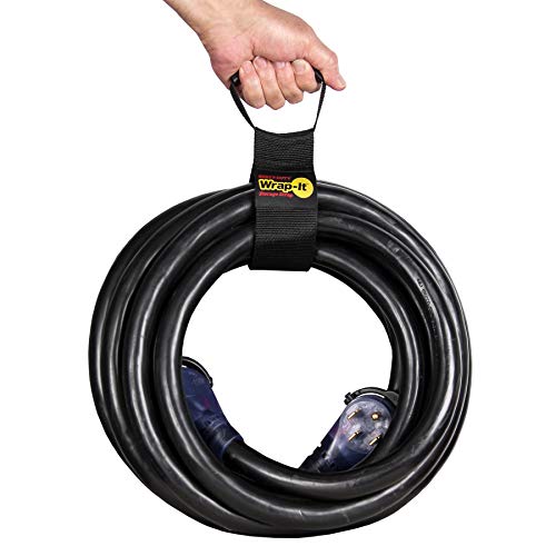 EasyCarry WrapIt Storage Straps 22" (2 Pack) HeavyDuty Hook and