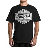 Famous Stars and Straps Mens Top Marble Short-Sleeve Shirt