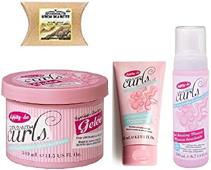 Dippity-Do Girls With Curls Combo (3pcsCOMBO-GELEE&CREAM&MOUSSE)