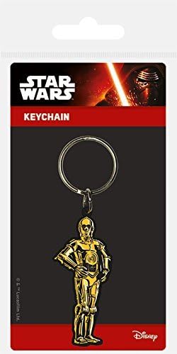 Portachiavi Gomma Star Wars C3po Keychain, Multi-colour, 4 x 6 x 1.3 cm