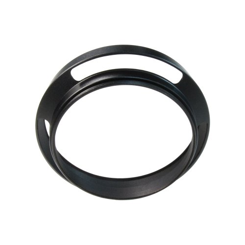CamDesign 43mm Pro Angle Vented Metal Lens Hood Sun Shade Compatible with Leica/Contax Zeiss/Voigtlander/Panasonic/Lumix/Fujifilm/Olympus/Nikon/Canon/Sony/Pentax/ Samsung/Sigma/RF Rangefinder Camera