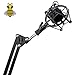 Tree New Bee 2016 Pro Complete Set Microphone Suspension Boom Scissor Arm Stand with Mic Round Wind Pop Filter Mask Shield and Black Shock Mount (TNB-ARM02)