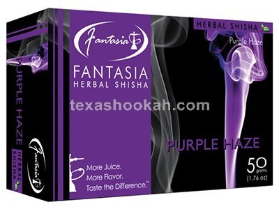 Fantasia Herbal Shisha 50g - Hookah Flavors (PURPLE HAZE)