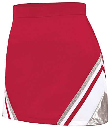 Met A-Line Wing Skirt Red/Silver Medium