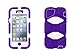 Griffin 605412-SFPL Survivor Case for iPhone 5/5S - 1 Pack - Retail Packaging - Purple/Lavender