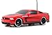 Jada Toys HyperChargers 2012 Ford Mustang Boss BTM Remote Controlled Vehicle (1:16), Red