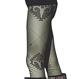 Luweki Fashion Women Skinny Arrow Printed Stretch Pants Leggings