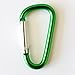12pcs Aluminum Carabiner Clip Key Chain Key Ring 1-7/8