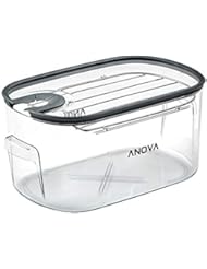 Anova Culinary ANTC01 Sous Vide Cooker Cooking container, Holds Up to 16L of Water, With Removable Lid and Rack