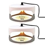 Aspectek HR2311X2 Sticky Dome flea Insect Trap, 2 Pack, White