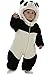 Meilaier Unisex-baby Winter Flannel Romper Panda Onesie Outfits Suit