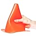 Made4Sports 7 Inch Plastic Orange Cones - Indoor/Outdoor 7” Flexible Sports Training, Agility, Party, Activity, Traffic Cones - (12 Pack)