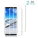[2 Pack] Galaxy S8 Screen Protector [9H Hardness][Anti-Scratch][Anti-Bubble][3D Curved] [High Definition] [Ultra Clear] Tempered BBInfinite Glass Screen Protector Compatible Samsung Galaxy S8