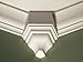 Crown Molding Corner 135 Degree Inside Block Fits 3-3 5/8 Inch Crown Molding