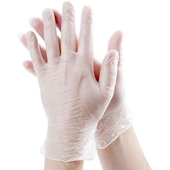 Amazon.com: Cornett Vinyl Gloves - Synthetic Clear, Powder