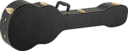 Musician's Gear Electric Bass Case Violin Shaped Black - Thumbnail 3