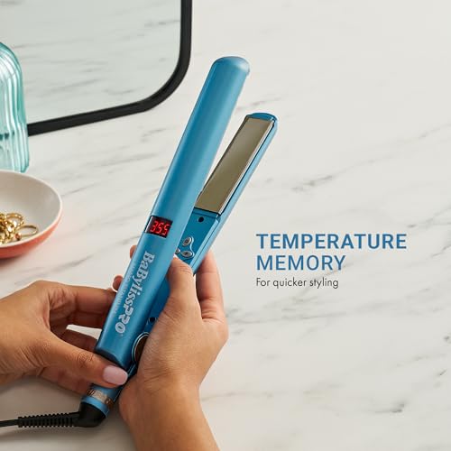 BaBylissPRO Limited Edition 1 Nano Titanium Digital Hair Straightener