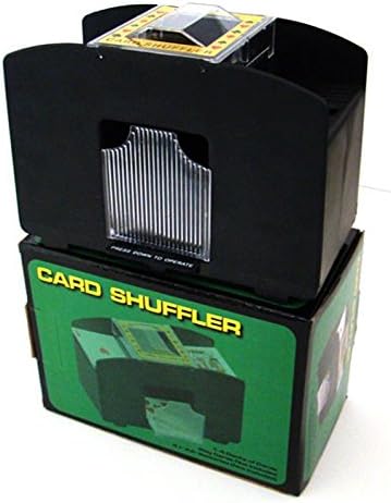 TMG Deluxe 4 Deck Automatic Card Shuffler - Includes Bonus Deck of Cards!