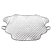 GYMNASTIKA Winter Auto Voorruit Zonlicht Vorst Sneeuw Stof Protector Winddicht Cover, Blokken UV Stralen Zonneklep…