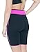 Delfin Spa Women's Heat Maximizing Neoprene Exercise and Anti-Cellulite Shorts, Pink, X-Large
