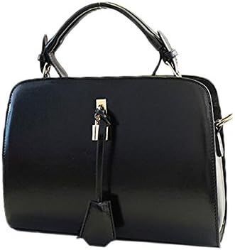Hellofashion Women's Fashion Cross Body Bookbag Black One Size
