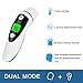 Homate Digital Medical Infrared Ear Thermometer with Forehead Mode for Babies, Kids and Adults with FDA and CE approval