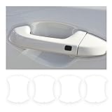 4PCS Carbon Fiber Car Door Handle
