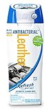 Refresh Your Car! 63402 Automotive Antibacterial New Car Scent Leather Wipes, 25 Count