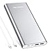 POWERADD Pliot 4GS Plus 20000mAh External Battery Pack with 8-Pin & Micro Input Cable Power Bank 3.6A Fast Charger for iPhone 11 Xs Max XR X 8 Plus 7 Plus 6 Plus SE iPad Pro iPod and Samsung-Silver primary