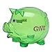 Tangc Clear Lovely Piggy Bank Coin Money Plastic Cash Openable Saving Box Kid Pig Gift