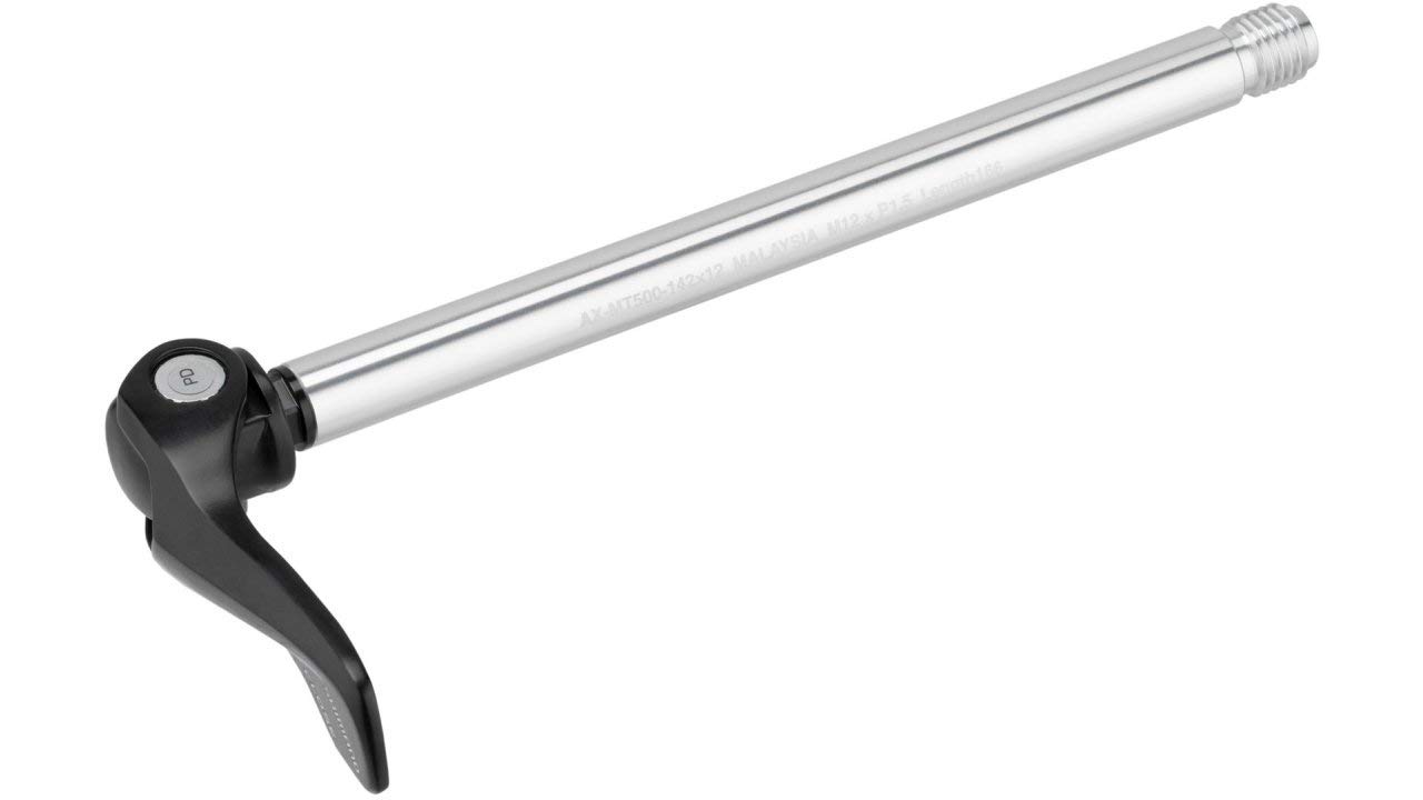 Shimano Spares AX-MT500 Axle for E-Thru rear 148 mm hubs, 12 mm diameter