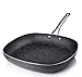 Granitestone Non Stick Frying Pan, 10” Square Frying Pan Nonstick with Mineral & Diamond Coating, Ultra Durable Nonstick Pan, Egg Pan for Cooking, Stay Cool Handle, Dishwasher & Oven Safe, Toxin Free