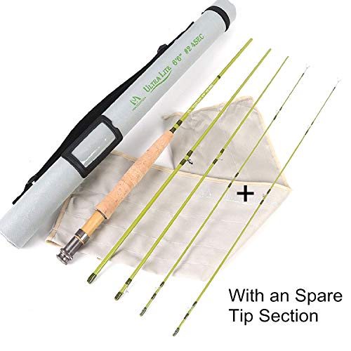 M MAXIMUMCATCH Maxcatch Ultralite Fly Rod for Streams Panfish/Trout