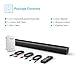Sound Bar, Bluetooth Surround Sound Bar speaker 29.5-Inches 2.0 Channel Home TV Soundbar with 50 Watts Speakers Wired and Wireless for TV/PC/Tablet/Smartphone (Included 3.5mm Audio Cable, Dual Connect