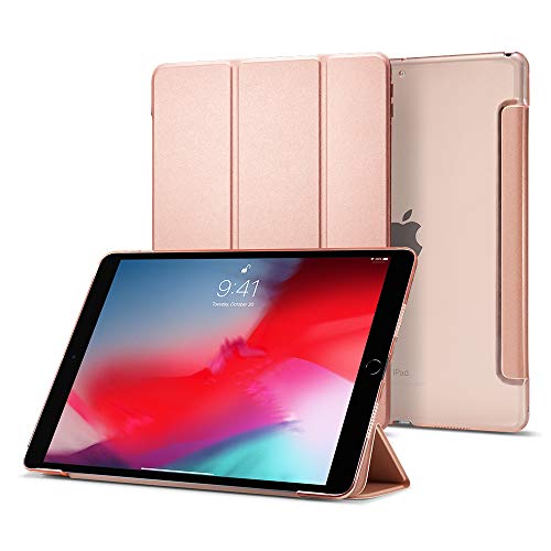 Spigen Smart Fold Compatible con iPad Air 3 10.5 Pulgadas (2019) Funda - Oro Rosa
