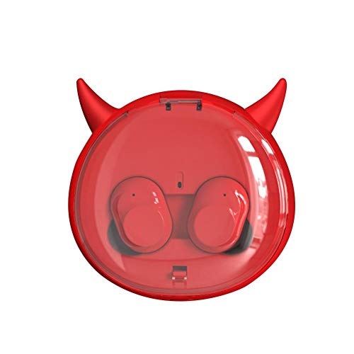 Wireless Earbudsï¼ŒDido i10 Bluetooth Wireless Running Noise Reduction in-Ear Headset (Red)