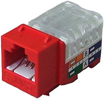 Kwikjack CAT6 Data Jack - 25 Piece Pack - Blue (10606K25-BL)